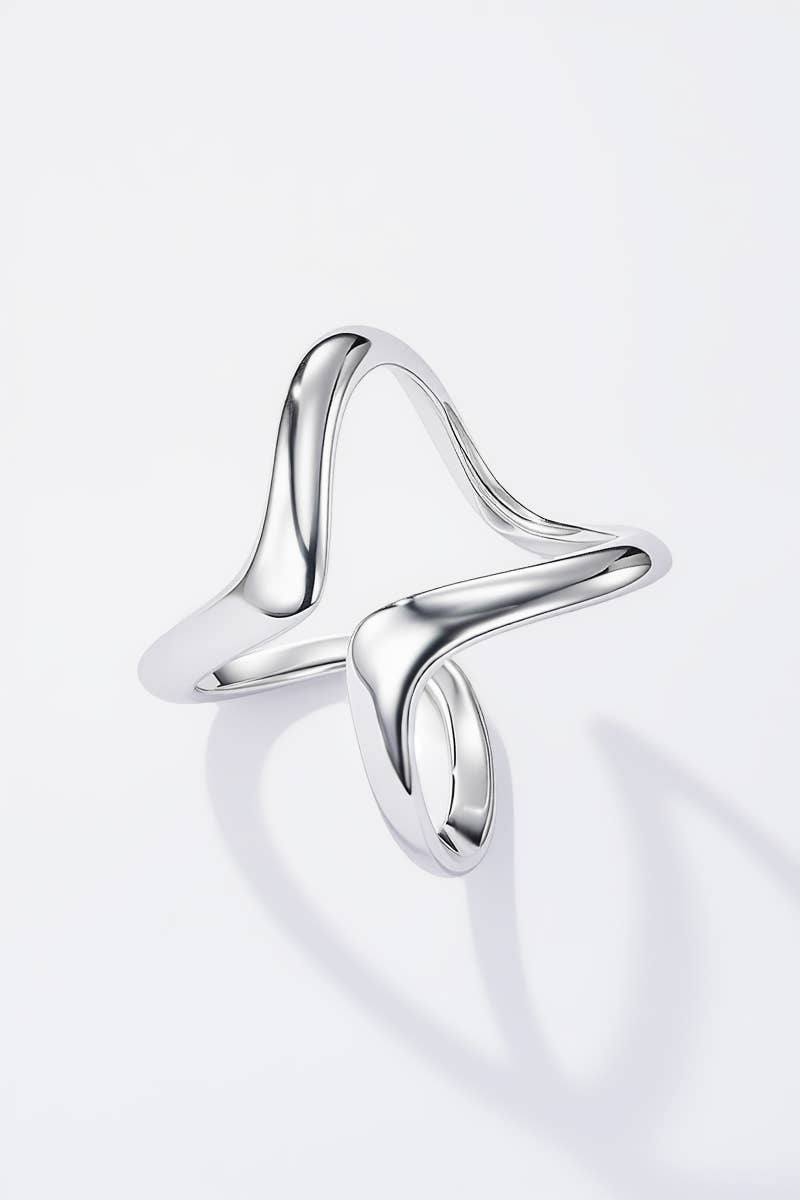 Bague en acier inoxydable STELLA