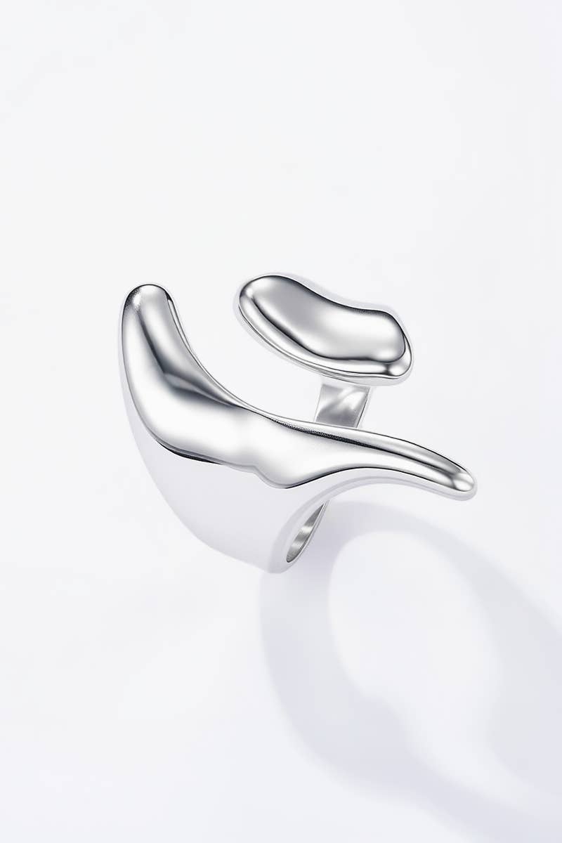 Bague en acier inoxydable LUCY