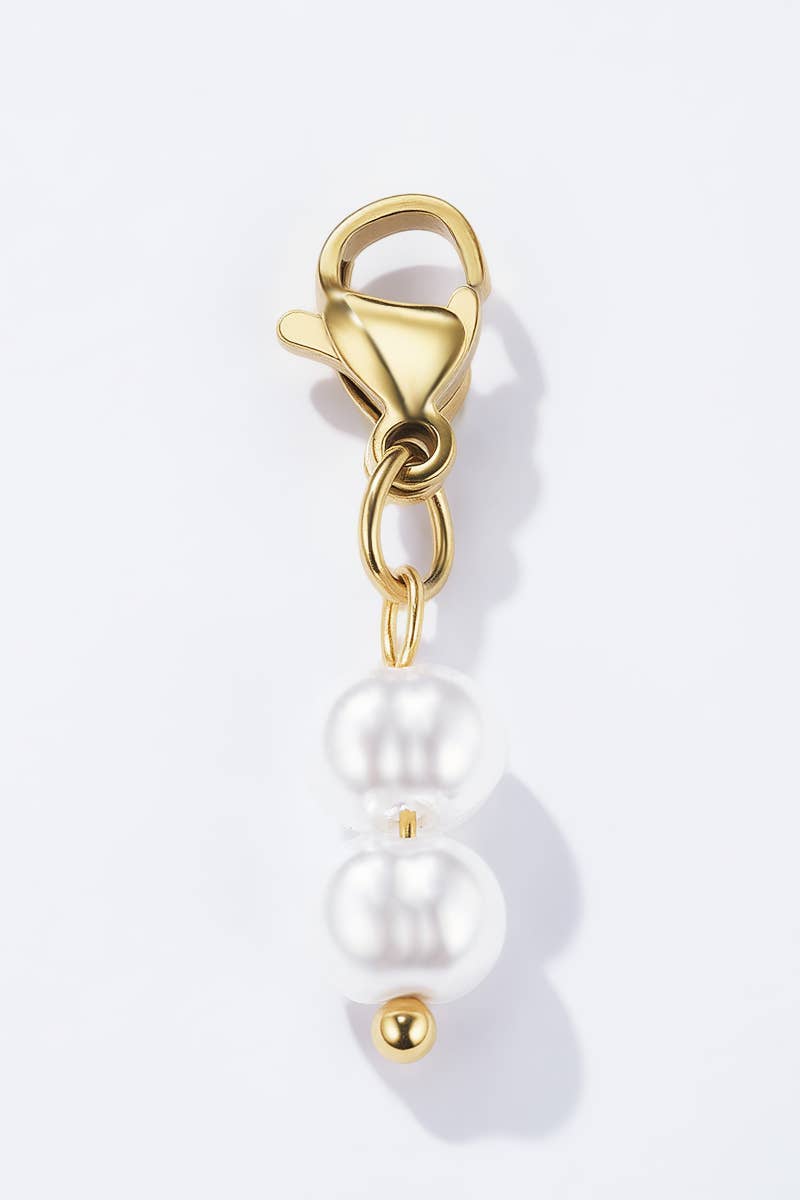 Charm breloque en acier inoxydable INÈS