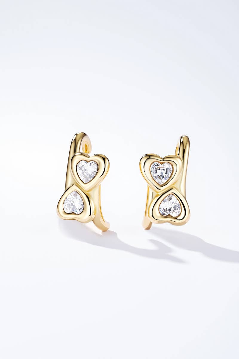 Boucles d'oreilles en acier inoxydable MILA