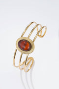 Bracelet jonc élégance Ambre en acier inoxydable MANON