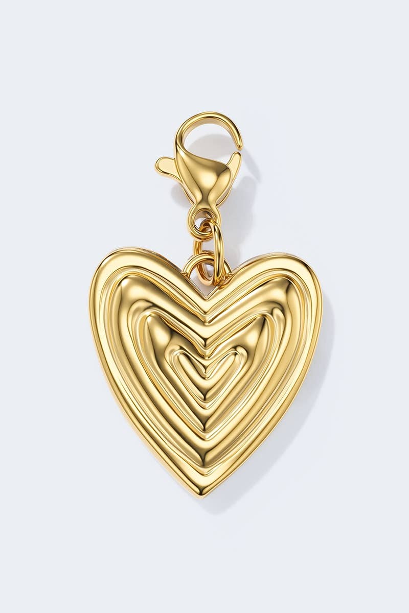 Charm breloque en acier inoxydable IRIS