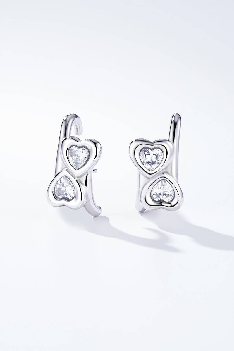 Boucles d'oreilles en acier inoxydable MILA