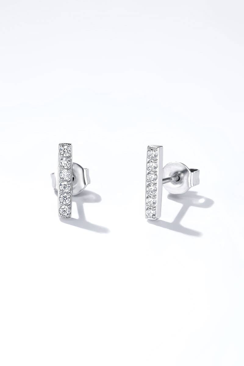 Boucles d'oreilles Élégance dorée en acier inoxydable MATHILDE