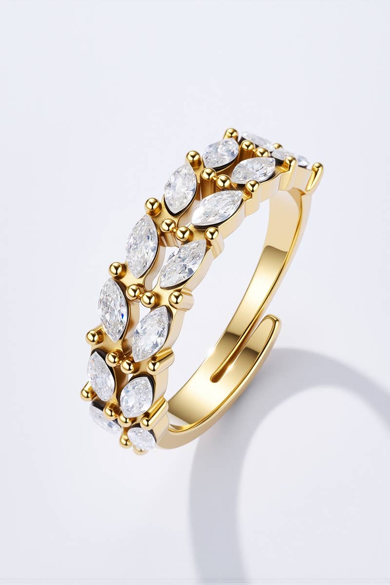 Bague en acier inoxydable SOPHIA