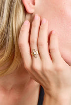 Bague en acier inoxydable LAUREN