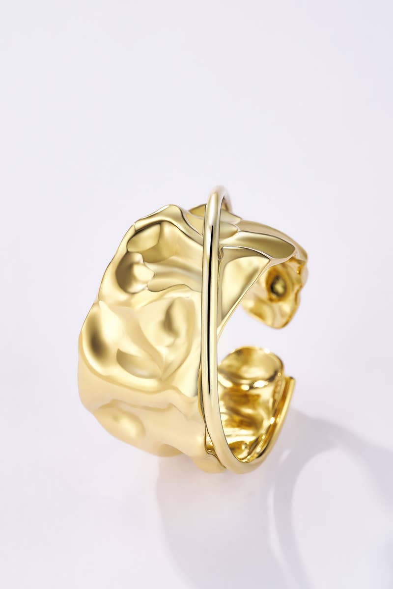 Bague en acier inoxydable LÉA