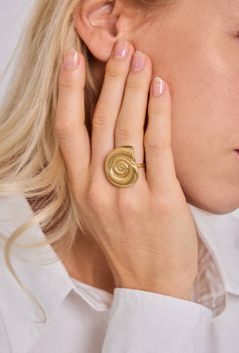 Bague en acier inoxydable KATE