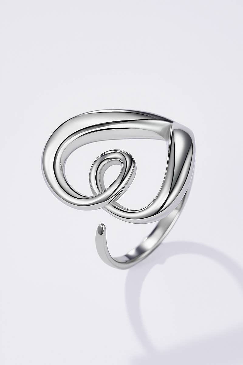 Bague en acier inoxydable MILA