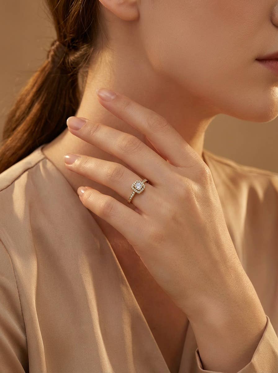 Bague en acier inoxydable NOÉMIE