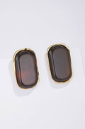 Boucles d'oreilles Rectangle Chic en acier inoxydable LAUREN
