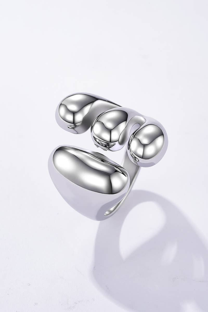 Bague en acier inoxydable EMILY