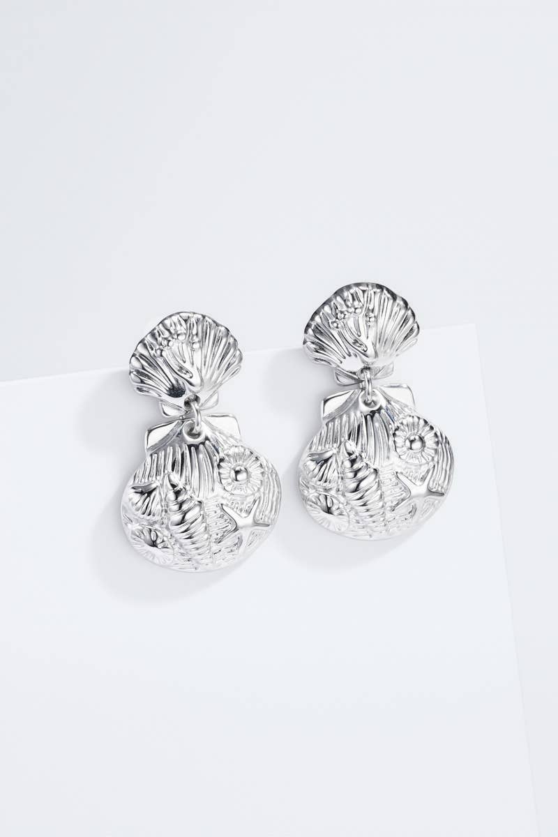 Boucles d'oreilles en acier inoxydable CARLA