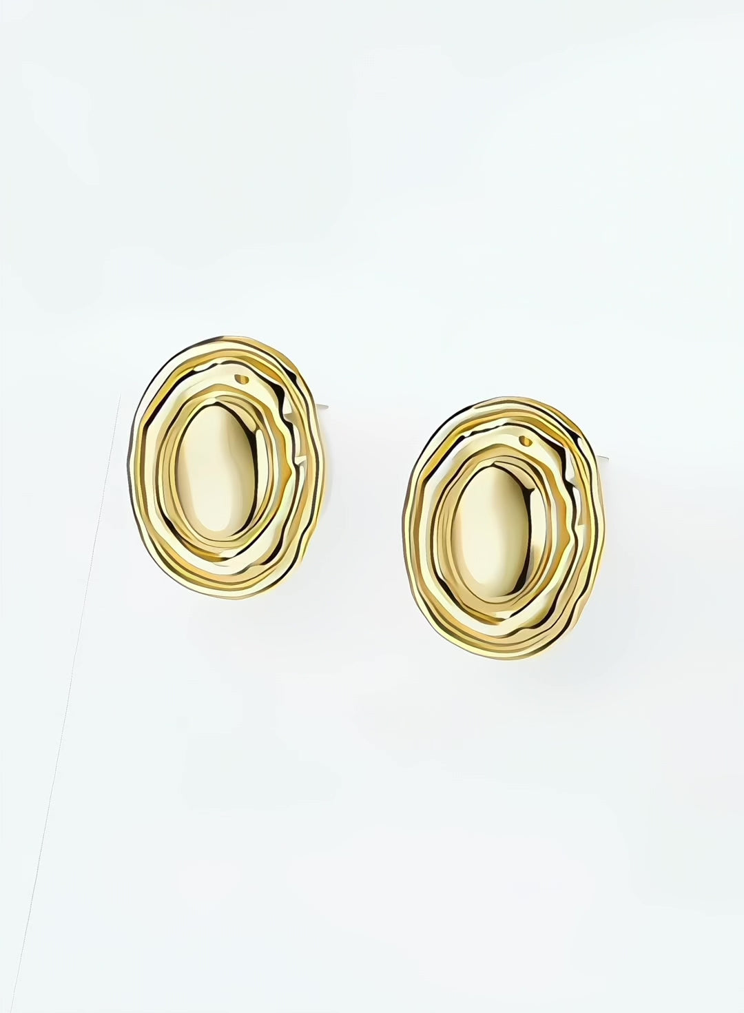 Boucles d'oreilles en acier inoxydable STELLA